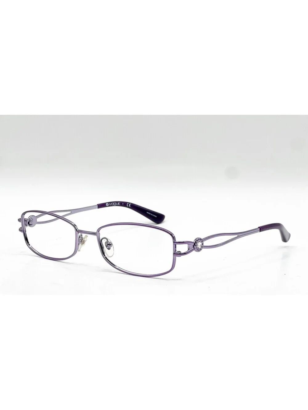 Vogue VO 3930-BI 612 Purple Rectangle Authentic Eyeglass Frames 52-17